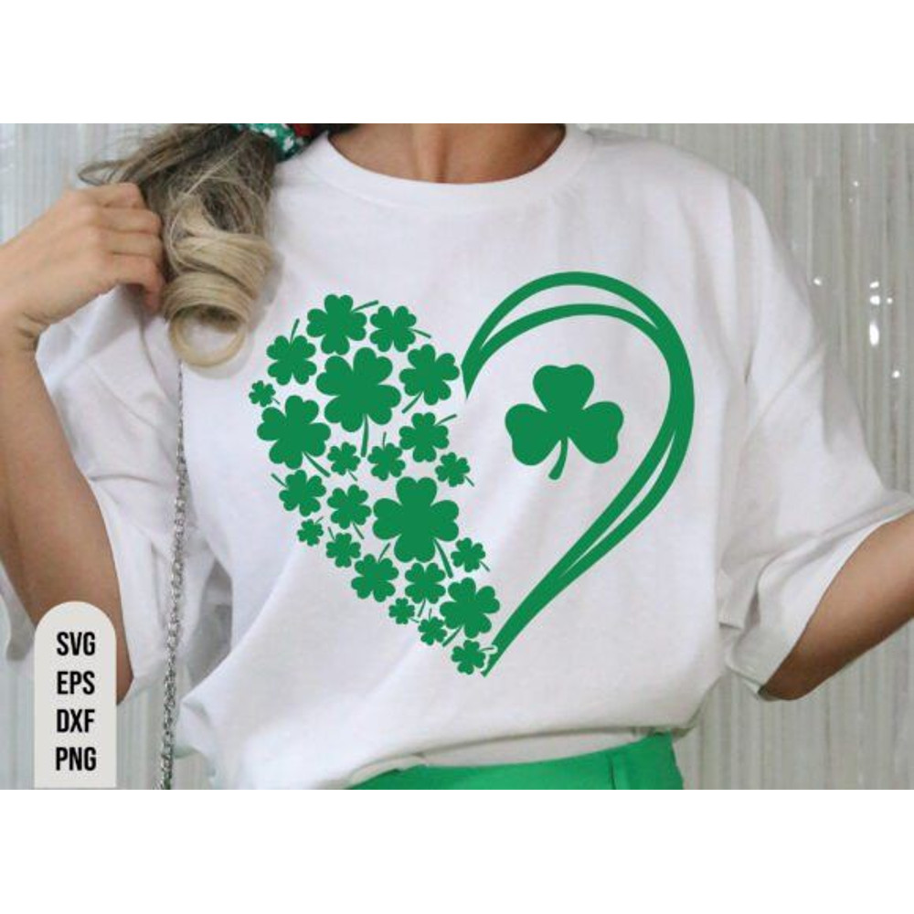 Patricks Day Heart SVG 1