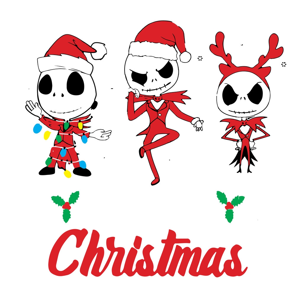 Jack Skellington Merry Christmas Svg Nightmare Before Christmas Svg Halloween Svg Christmas Svg Ske 0