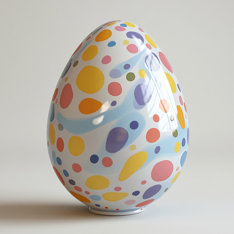 100 Easter Egg Watercolor Clipart Png Water Paint Clipart Cute Clipart 3d Render 1