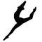 Ballet Dancer Silhouette Vector 1