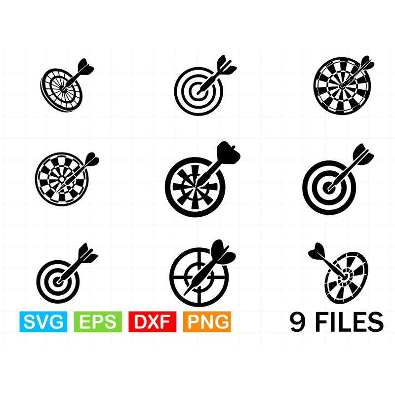 Darts Svg Bundle 0