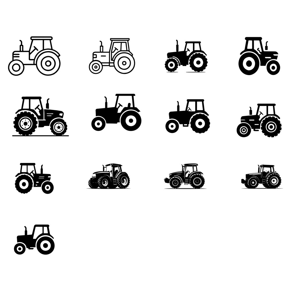 Tractor SVG Bundle 2