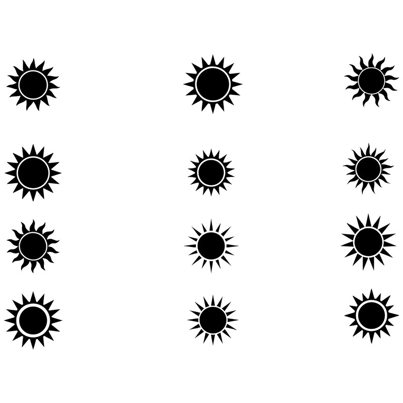 Sun Silhouette Bundle 1