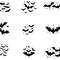 Bats And Stars Halloween SVG  Spooky Night Sky Cut Files  Halloween Clipart For Cricut  Silhouette 1