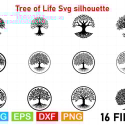 tree of life svg silhouette