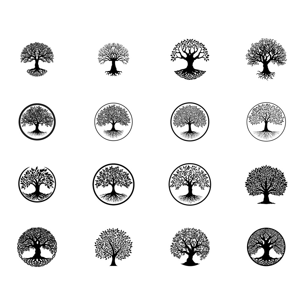 Tree Of Life SVG Silhouette 2