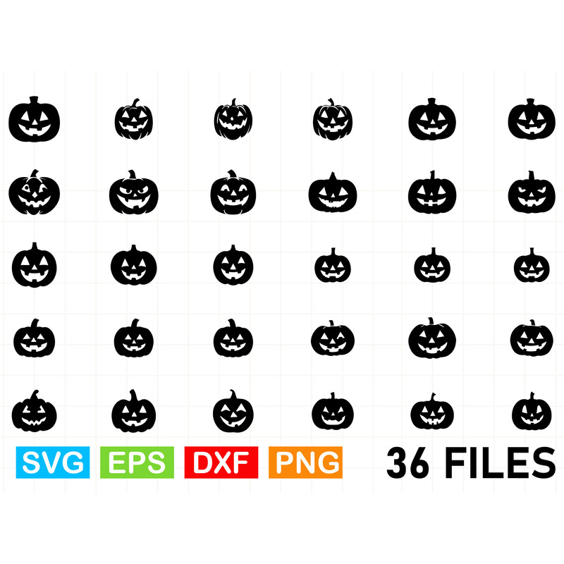 Halloween Pumpkin SVG Bundle 0