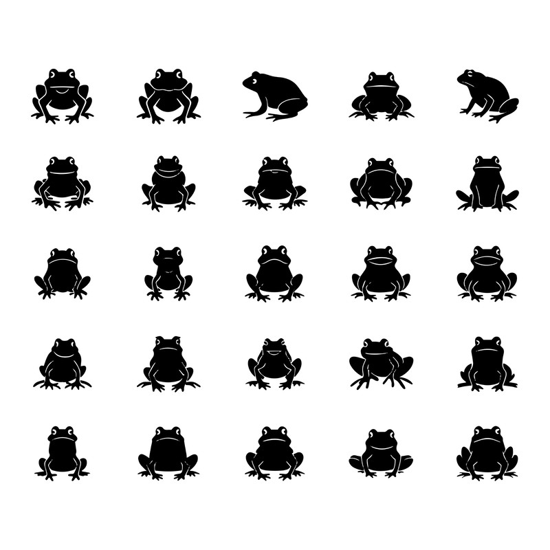 Frog Svg Bundle 2