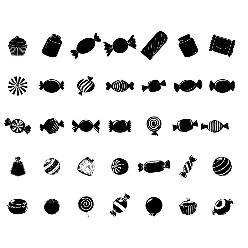 Candy SVG Bundle 0