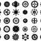 Gears SVG Gear Silhouette Vectors 2