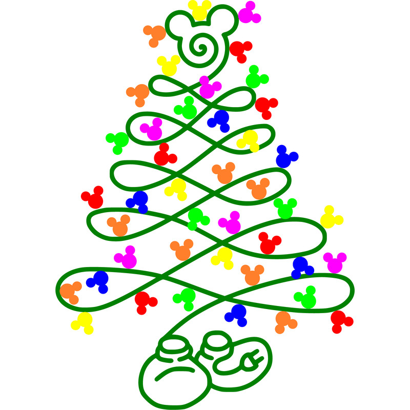Mickey Christmas Disney Christmas Svg 0