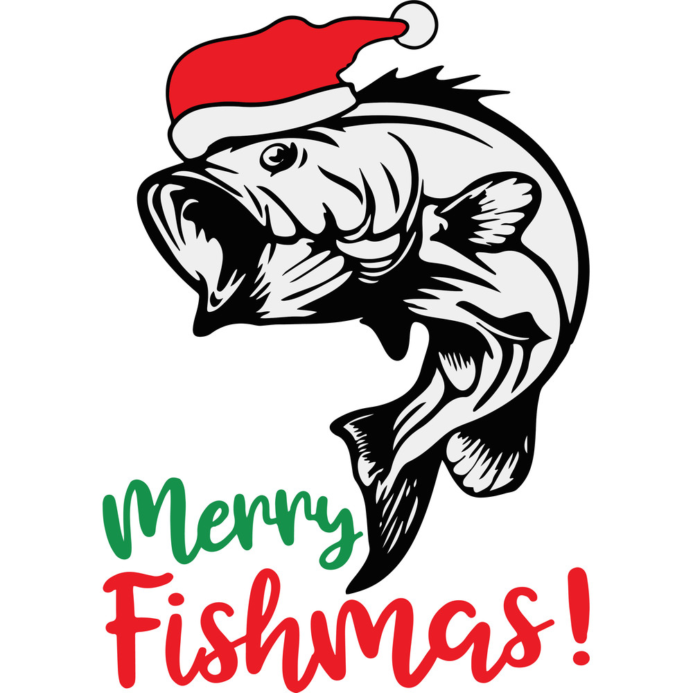 Merry Fishmas Svg Funny Christmas Svg Christmas Logo Svg Christmas Svg Christmas Logo Digital Downl 0