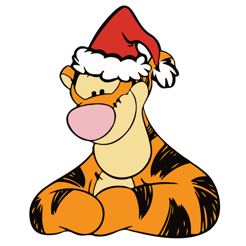 Winnie And Friends Svg Winnie The Pooh Christmas Svg Disney Christmas Svg Pooh Christmas Svg Winnie 0