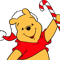 Merry Christmas Winnie The Pooh PNG Winnie Pooh PNG Cut Files Winnie Pooh Bundles Instant Download 0