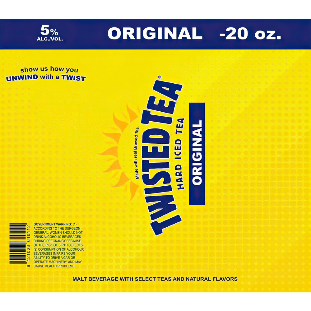 Twisted Tea Tumbler Drink Designs PNG High Quality Designs 20 Oz Sublimation Design Template For Su 0
