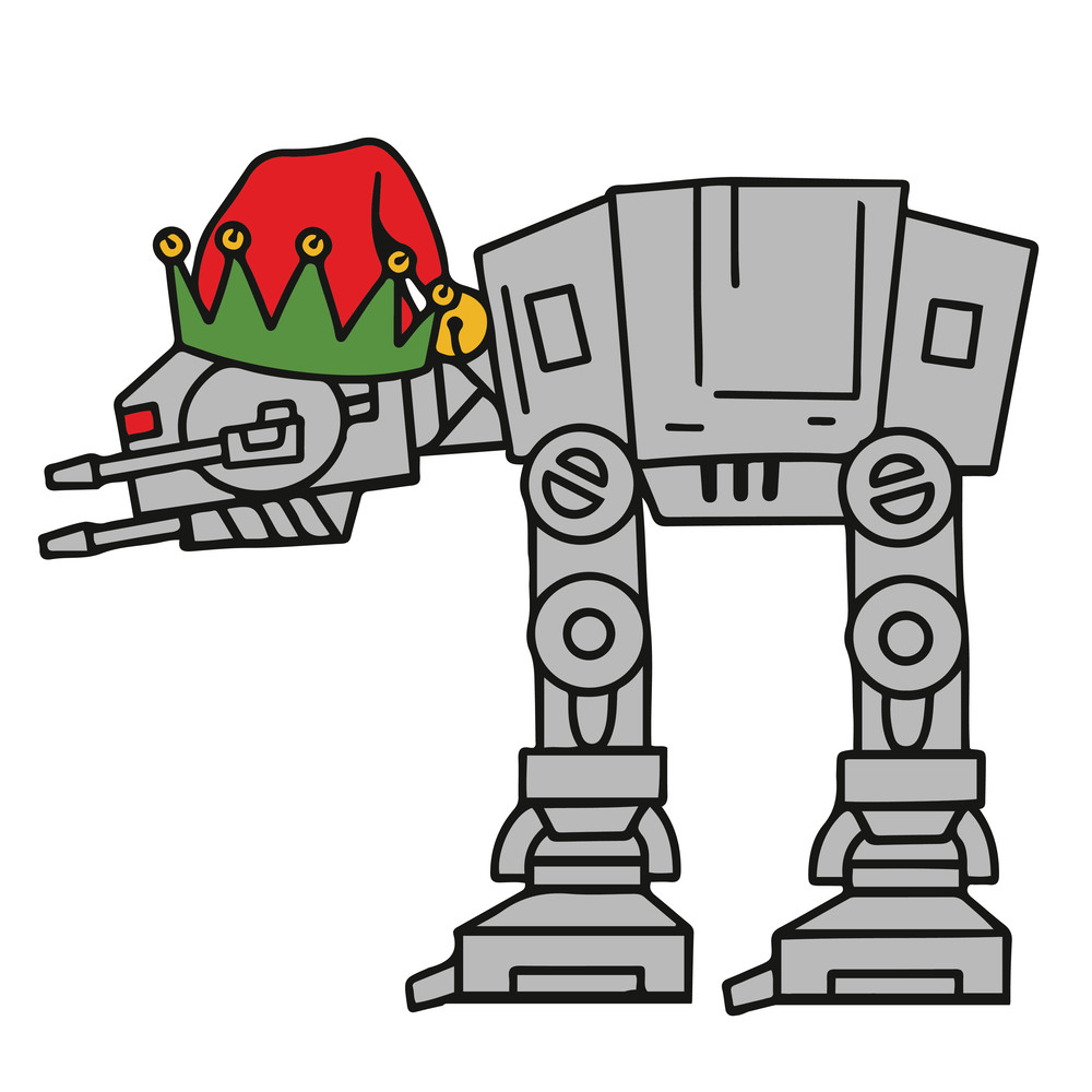 Christmas Star Wars Clipart Christmas Star Wars Clip Art Star Wars Christmas Party Printable Star W 0