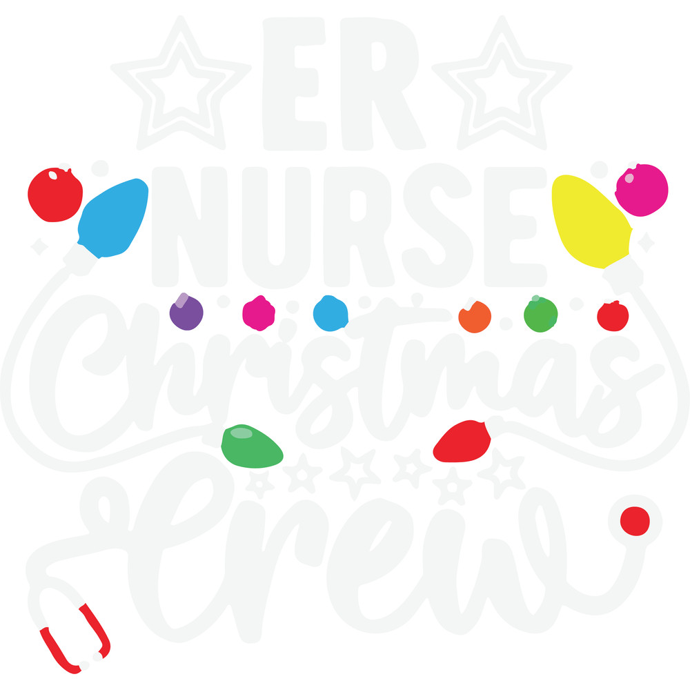 ER Nurse Christmas Crew Emergency Room ICU Nursing Squad Christmas Christmas Svg Christmas Svg File 0