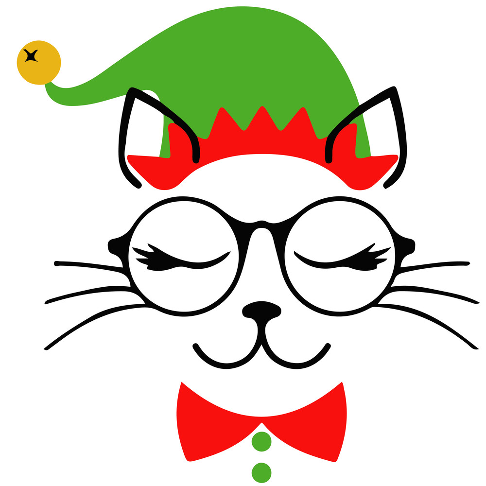 Free Christmas Cat And Dog Bundle SVGPNGEPSDXF PDF Formats Crafter File 0