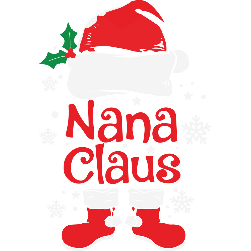 Nana Claus SVG Nana Christmas SVG Nana Claus Christmas SVG 0