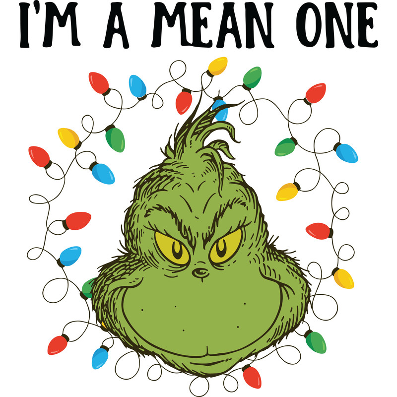 Im A Mean One Svg Grinch Bundle Svg Christmas Svg Png Dxf Eps Digital File 0