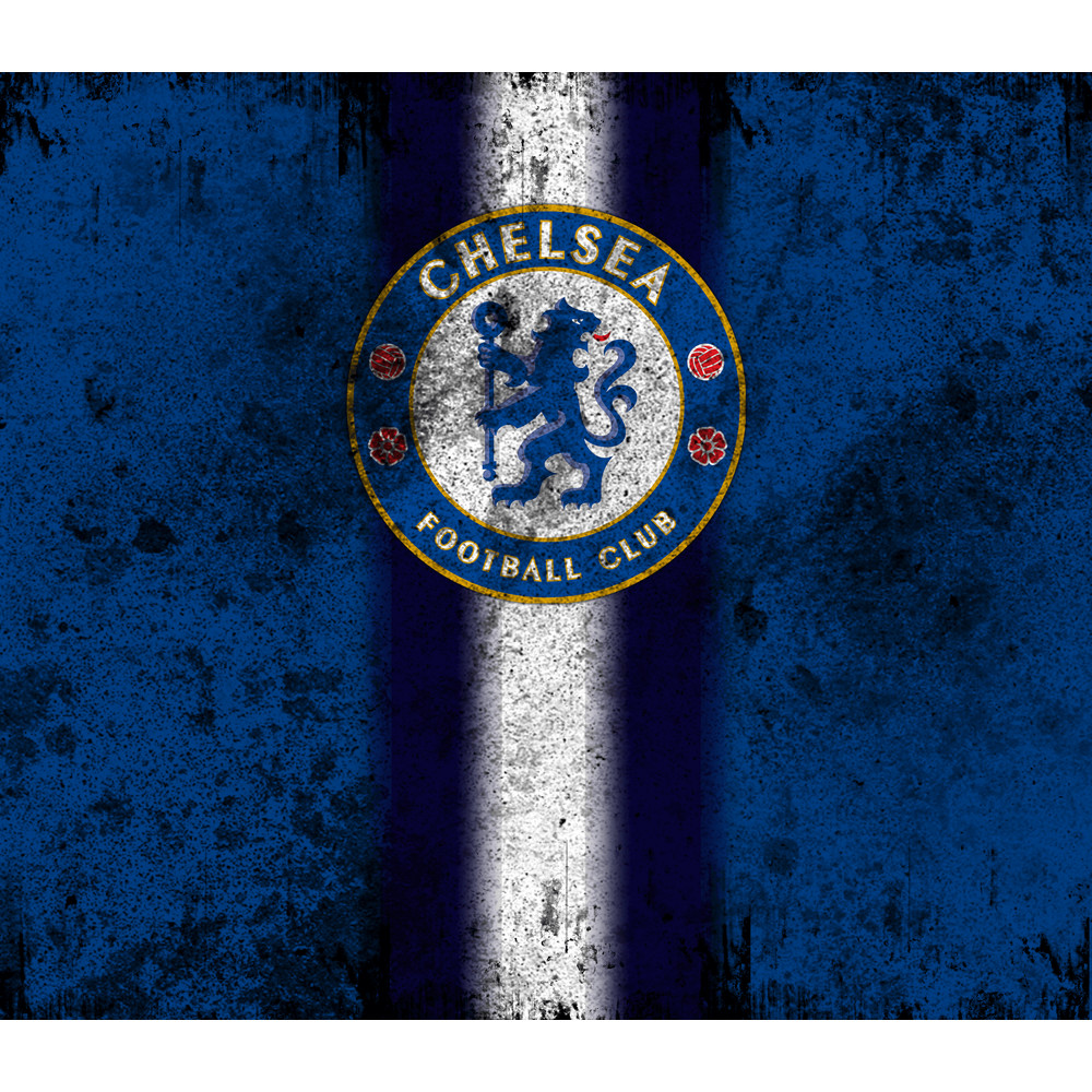Chelsea FC Logo Tumbler Wrap PNG Professional Football Club 20oz Designs Tumbler PNG Chelsea Tumble 0
