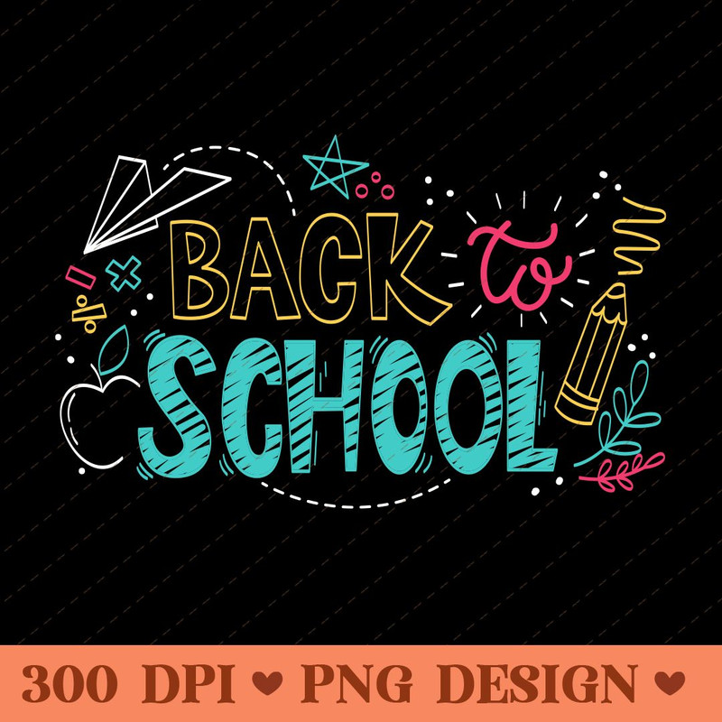 Back To School Fun Colorful Education Design 0