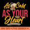 As Cold As Your Heart Funny Coffee PNG Design 0