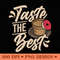 Taste The Best Coffee PNG Design 0