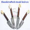 Handcrafted Premium 4Piece Damascus Steel Steak Knives Set Steak Knife Gift Set 2