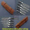 Handcrafted Forged Damascus Steel Kitchen Knives Set Premium Chef Knife Collection 2
