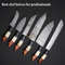 Handcrafteddamascussteelkitchenknifesetleatherrollbag 2