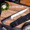 Custom Handmade J2 Steel Chef Knife Set With Leather Roll Bag  5Piece Professional Knives 1