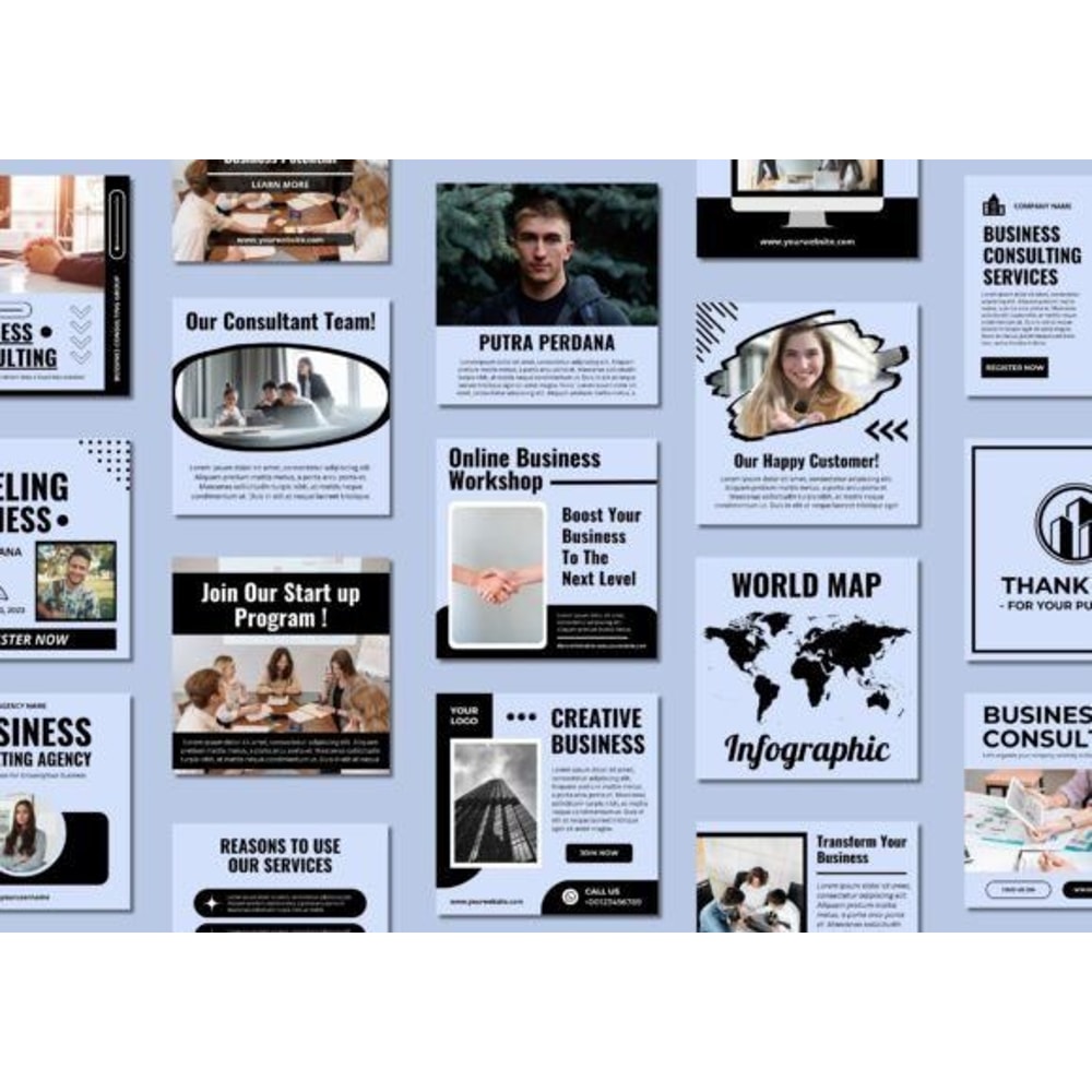 60 Business Social Media Canva Templates 3