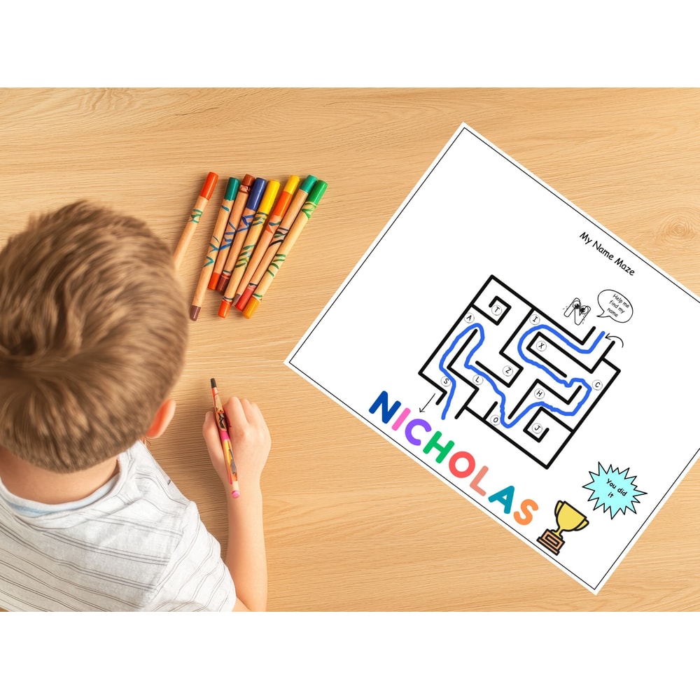 Custom Name Tracing Worksheets Personalized Fun Learning Activities 21 Printable Pages 6