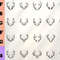 Deer Antlers SVG 0