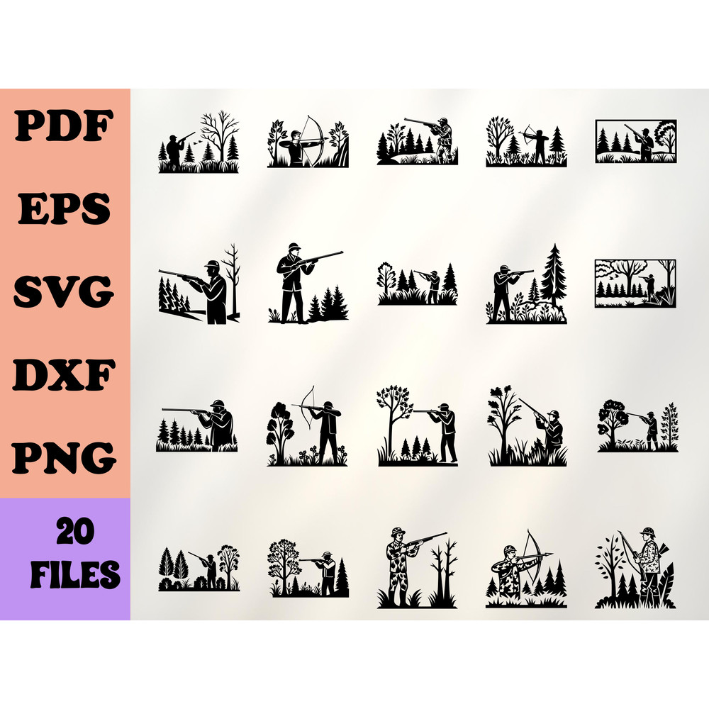 Hunting SVG Bundle 0