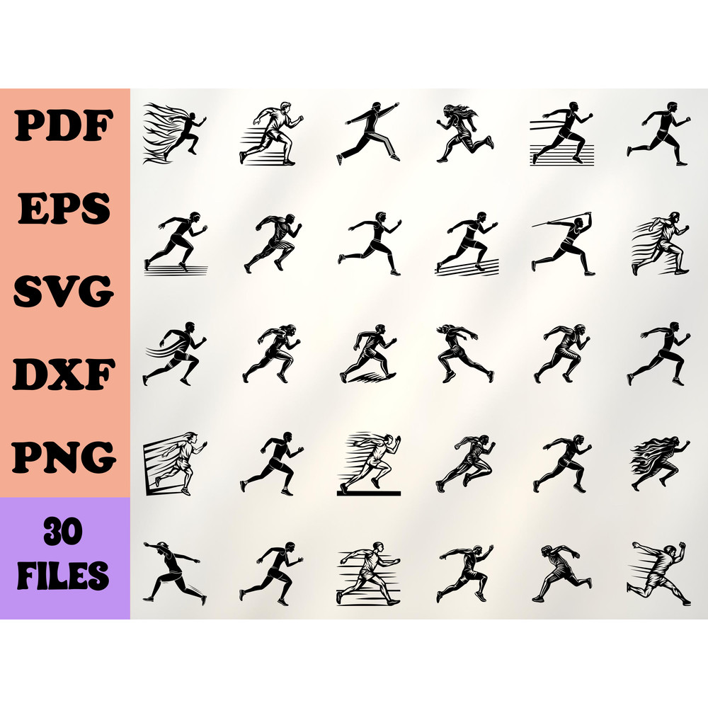 Running SVG Bundle 0