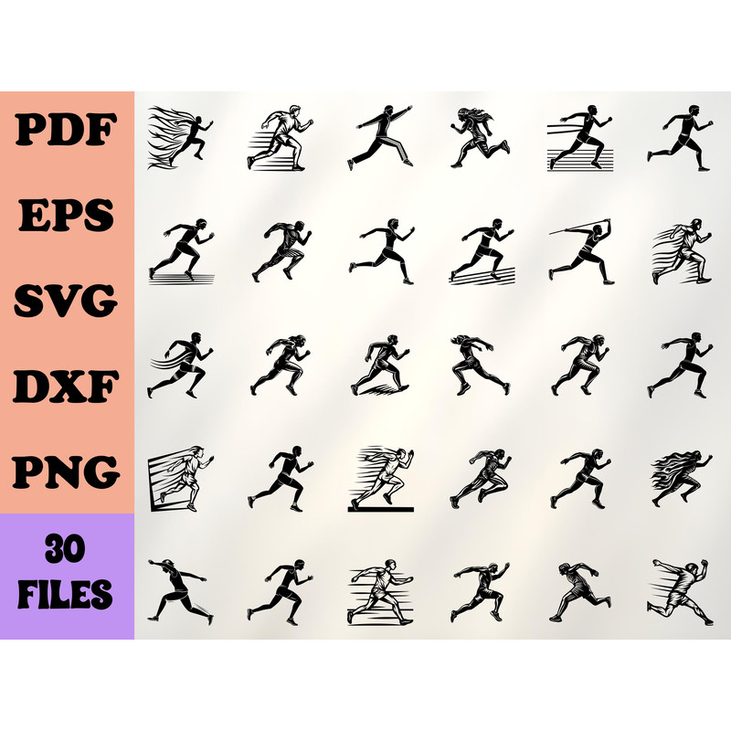 Running SVG Bundle 0