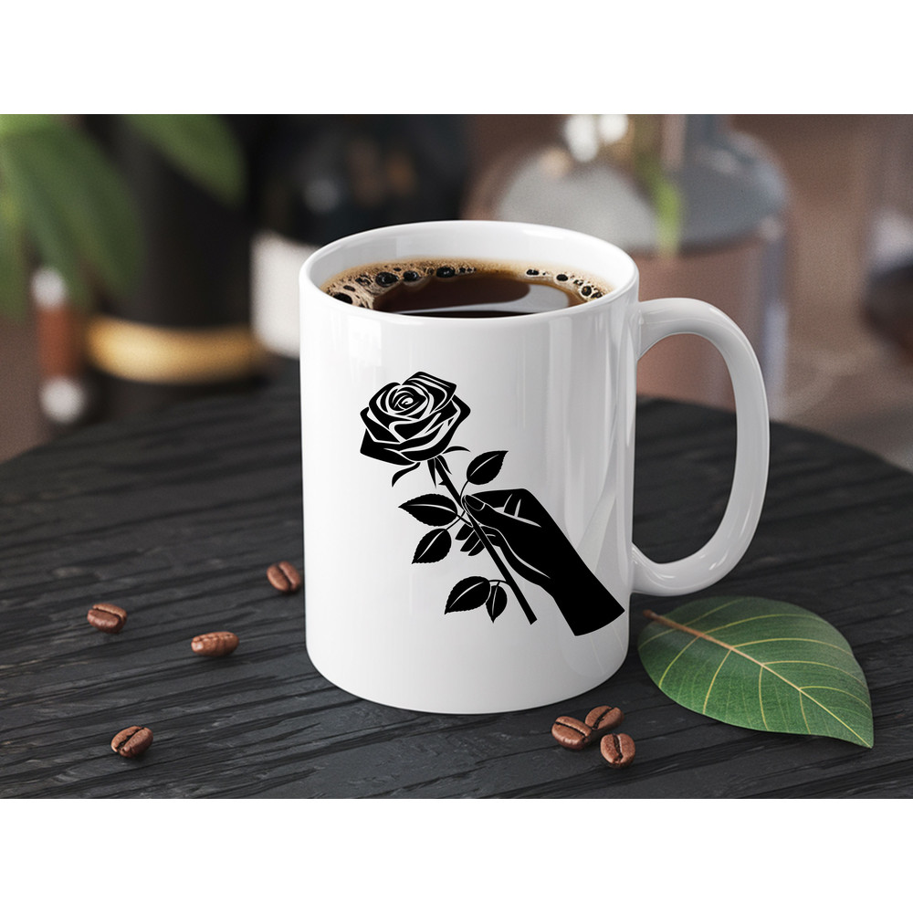 Hand Holding Rose Svg Bundle 2