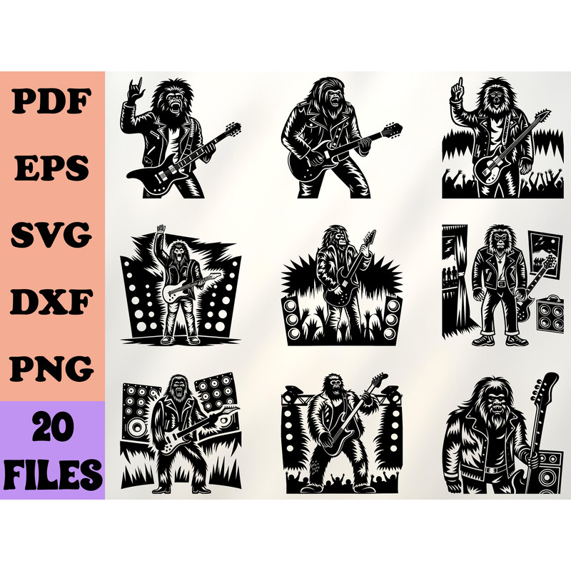 Bigfoot Rock And Roll Cut 2 0