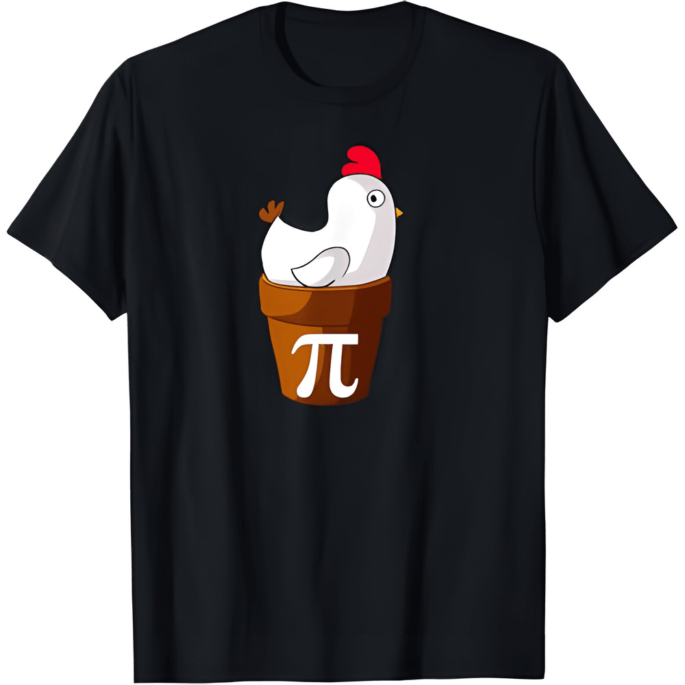 Design Chicken Pot Pi TShirt Unisex 0