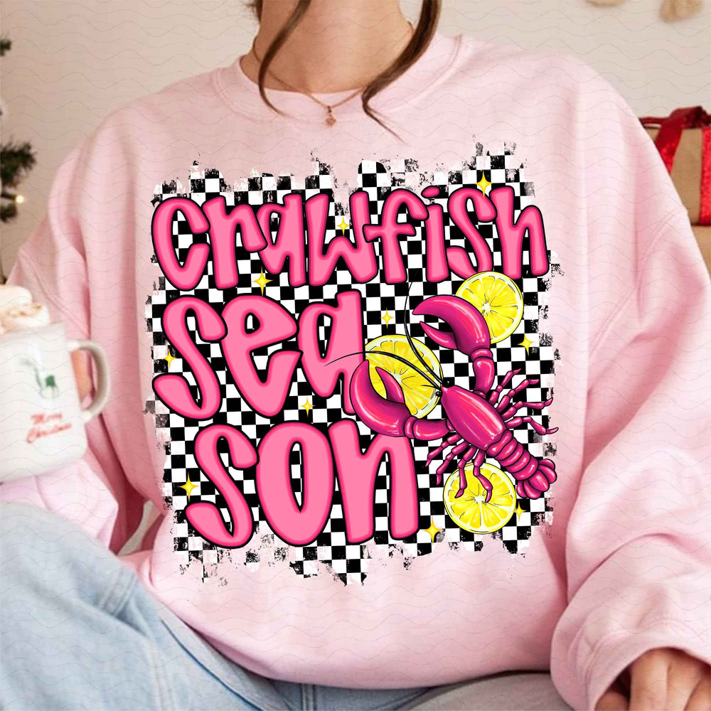 Crawfish Season Preppy PNG Crawfish Png Crawfish Preppy Png Preppy Png Crawfish Sublimation Design  0