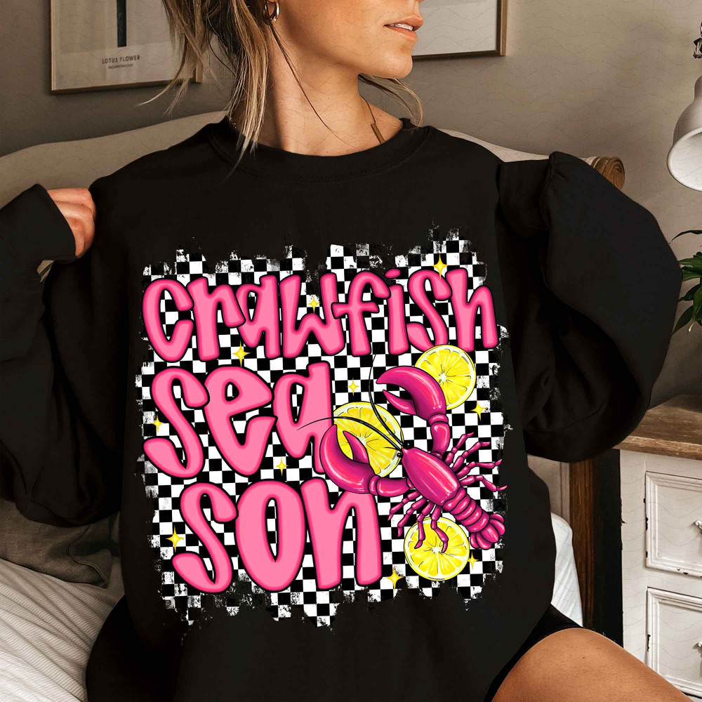 Crawfish Season Preppy PNG Crawfish Png Crawfish Preppy Png Preppy Png Crawfish Sublimation Design  1