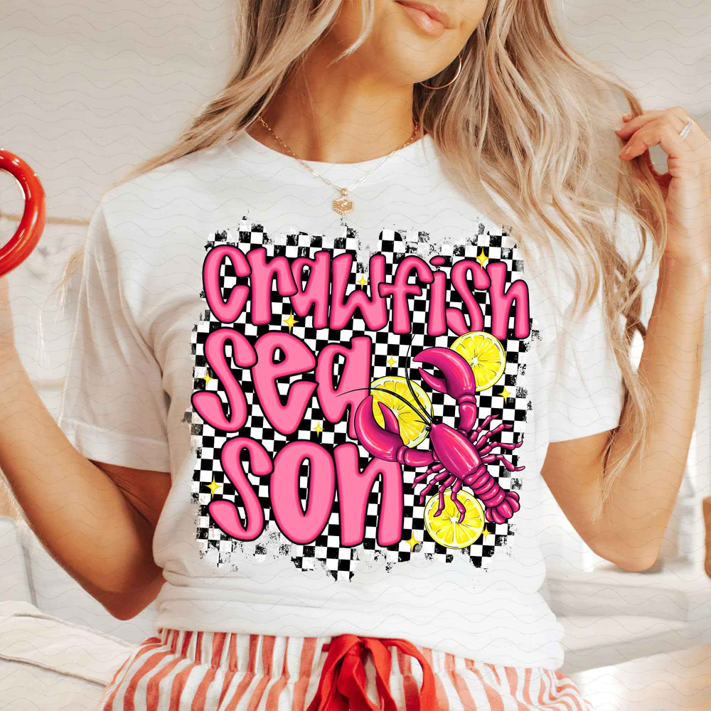 Crawfish Season Preppy PNG Crawfish Png Crawfish Preppy Png Preppy Png Crawfish Sublimation Design  2