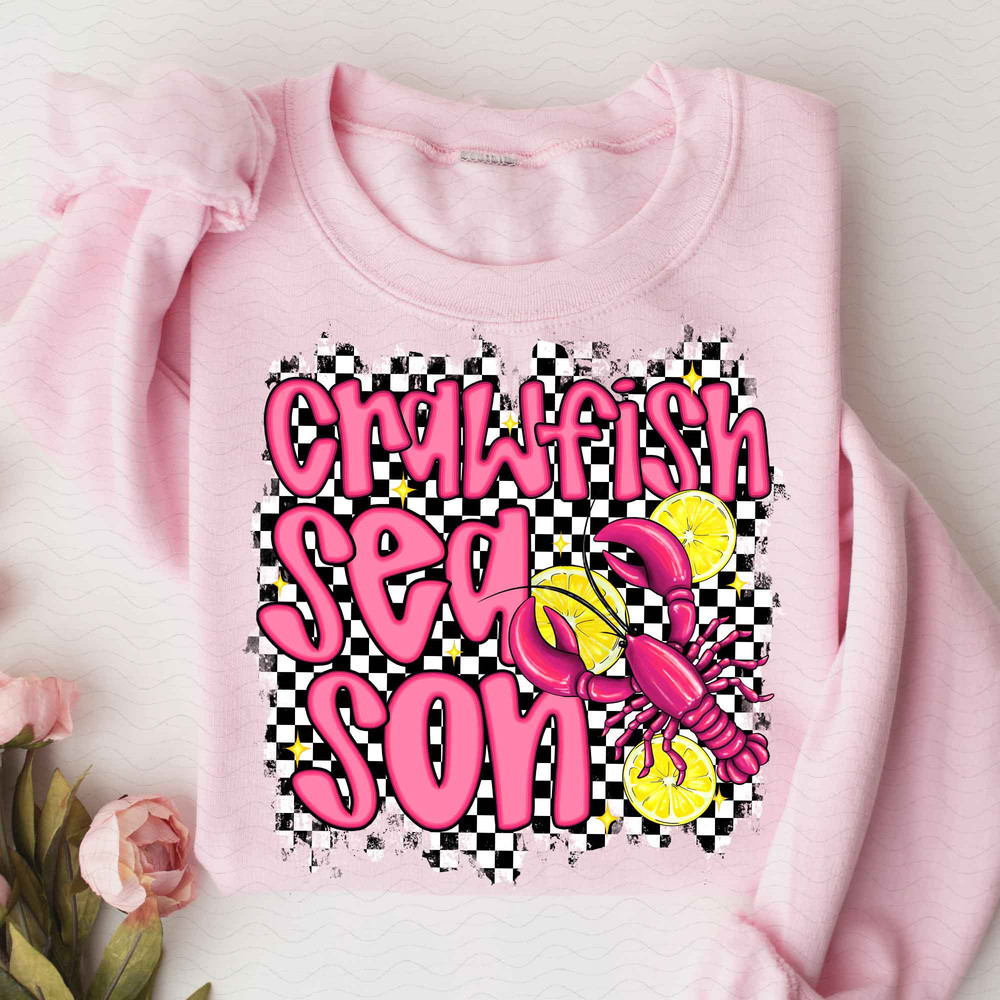 Crawfish Season Preppy PNG Crawfish Png Crawfish Preppy Png Preppy Png Crawfish Sublimation Design  3