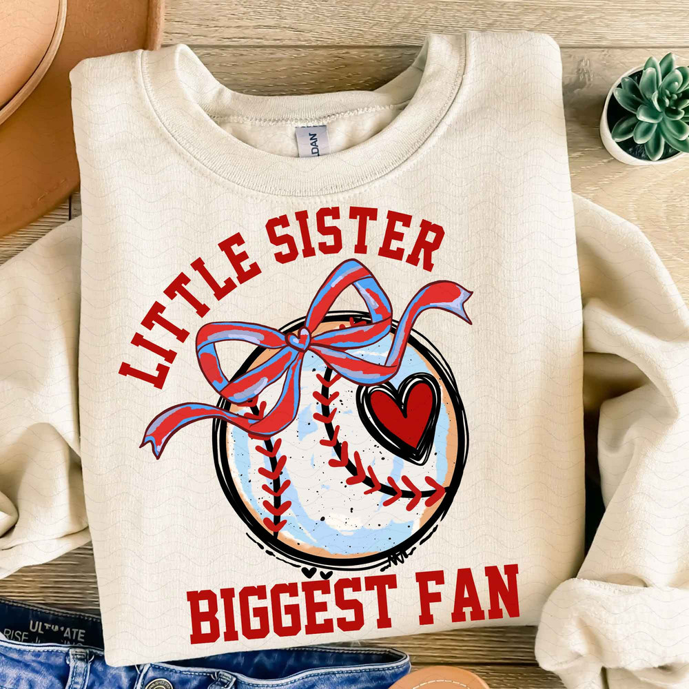 Baseball Sister Png Little Sister Baseball Png Baseball Game Day Png Baseball Lover Tee Little Sist 1