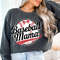 Retro Baseball Mama Png Coquette Bow PNG Baseball Bow Png Baseball Mom Png Shirt Baseball Png Game 0