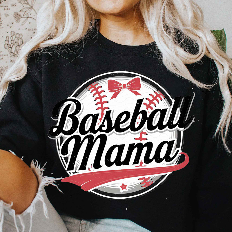 Retro Baseball Mama Png Coquette Bow PNG Baseball Bow Png Baseball Mom Png Shirt Baseball Png Game 1