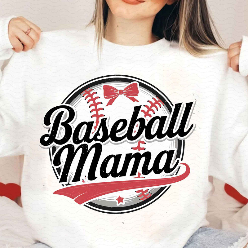 Retro Baseball Mama Png Coquette Bow PNG Baseball Bow Png Baseball Mom Png Shirt Baseball Png Game 2