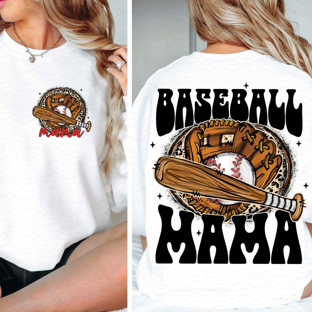 Retro Baseball Mama PNG Baseball Mom Sublimation Design Distressed Checkered Mom Era Baseball Lover 0